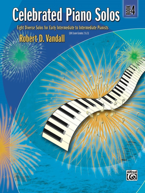 Cover image for book Celebrated Piano Solos, Book 4: For Early Intermediate to Intermediate Piano