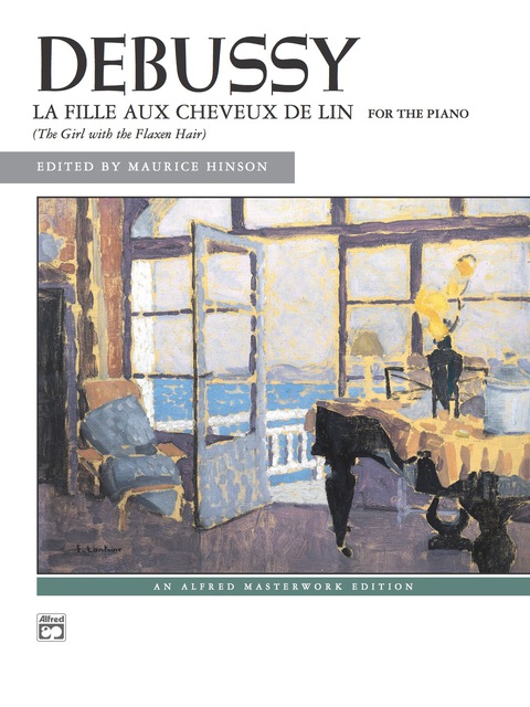 Cover image for book La fille aux cheveux de lin (The Girl with the Flaxen Hair): For Early Advanced Piano