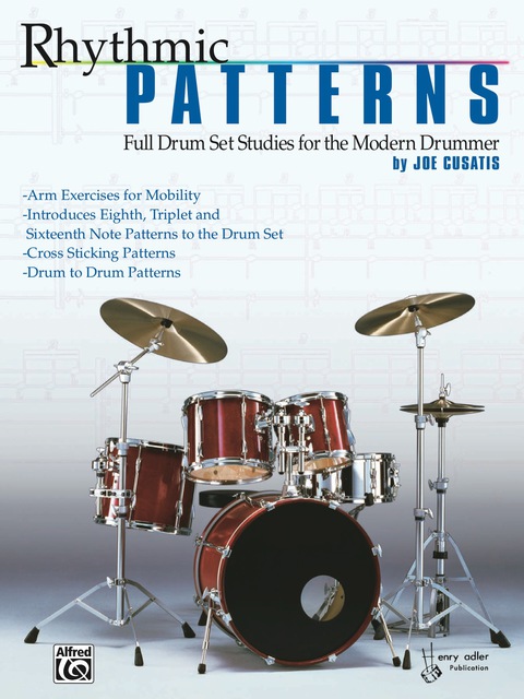 Cover image for book Rhythmic Patterns: Full Drum Set Studies for the Modern Drummer