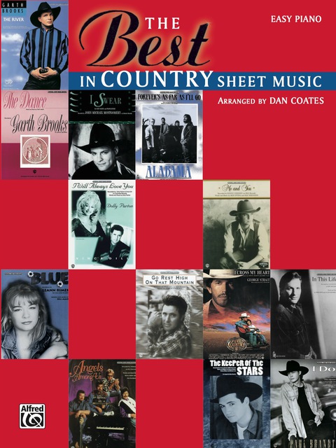 Cover image for book The Best in Country Sheet Music: Easy Piano Sheet Music