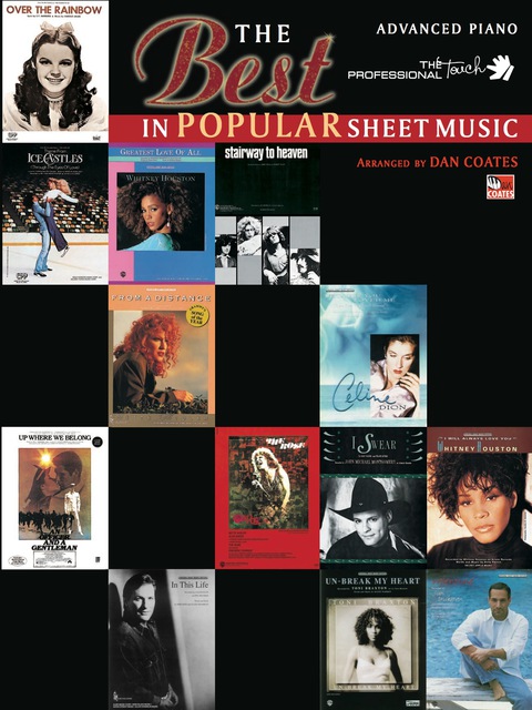 Cover image for book The Best in Popular Sheet Music: Advanced Piano Sheet Music