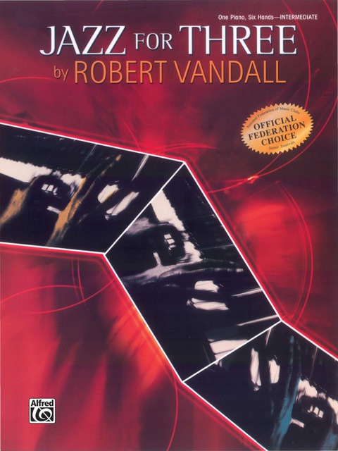 Cover image for book Jazz for Three: Intermediate Piano Trio