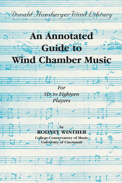 Cover image for book An Annotated Guide to Wind Chamber Music