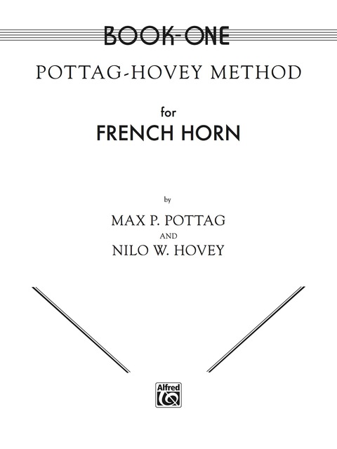 Cover image for book Pottag-Hovey Method for French Horn, Book I