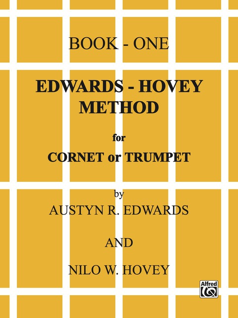 Cover image for book Edwards-Hovey Method for Cornet or Trumpet, Book 1