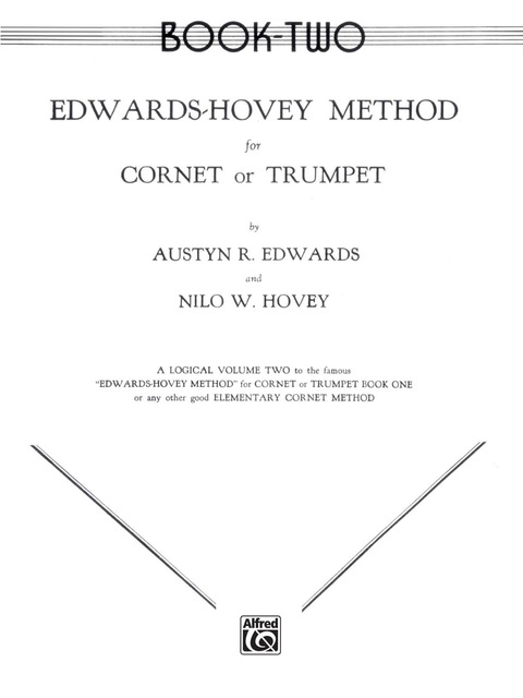 Cover image for book Edwards-Hovey Method for Cornet or Trumpet, Book 2