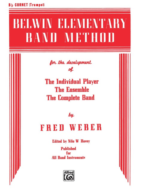Cover image for book Belwin Elementary Band Method for B-flat Cornet (Trumpet)