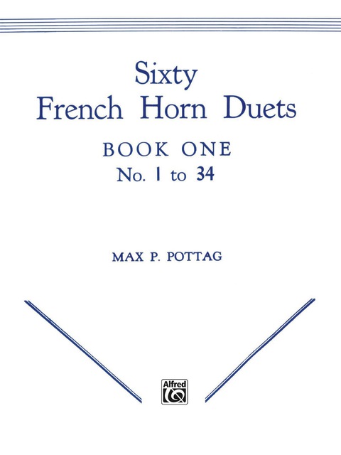 Cover image for book Sixty French Horn Duets, Book 1
