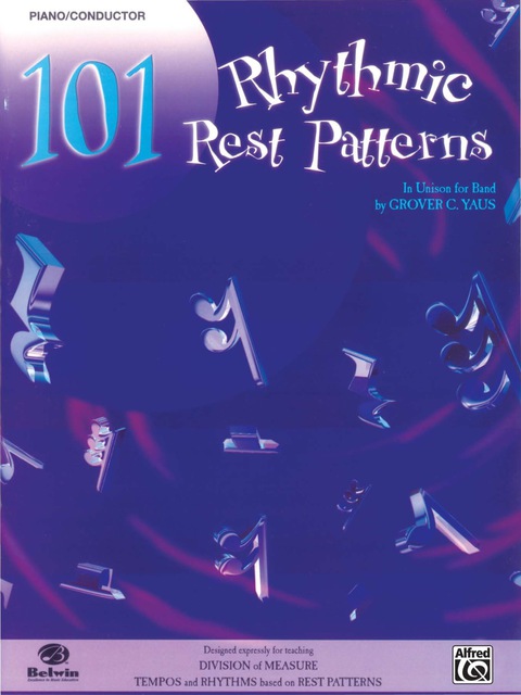 Cover image for book 101 Rhythmic Rest Patterns: Conductor or Piano Score