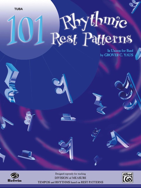 Cover image for book 101 Rhythmic Rest Patterns: Tuba