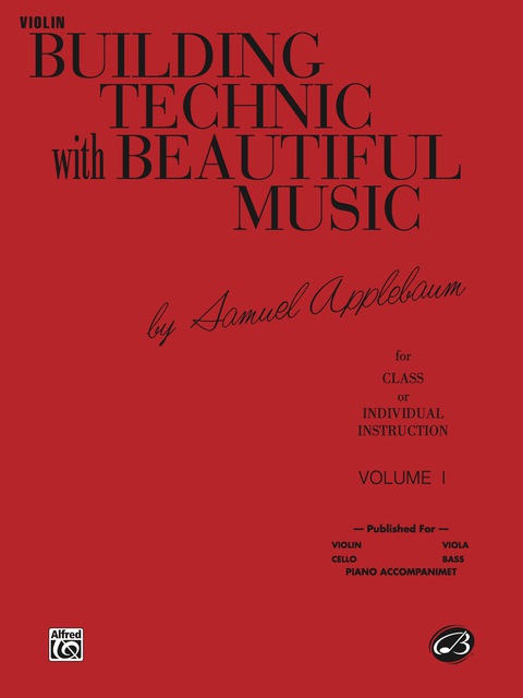 Cover image for book Building Technic With Beautiful Music, Book I: Violin