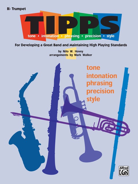 Cover image for book T-I-P-P-S for Band: B-flat Cornet (Trumpet) Part