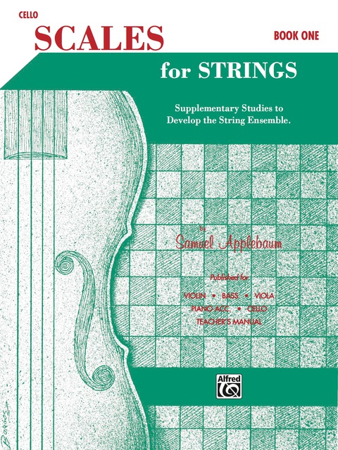 Cover image for book Scales for Strings - Cello, Book I: Supplementary Studies to Develop the String Ensemble