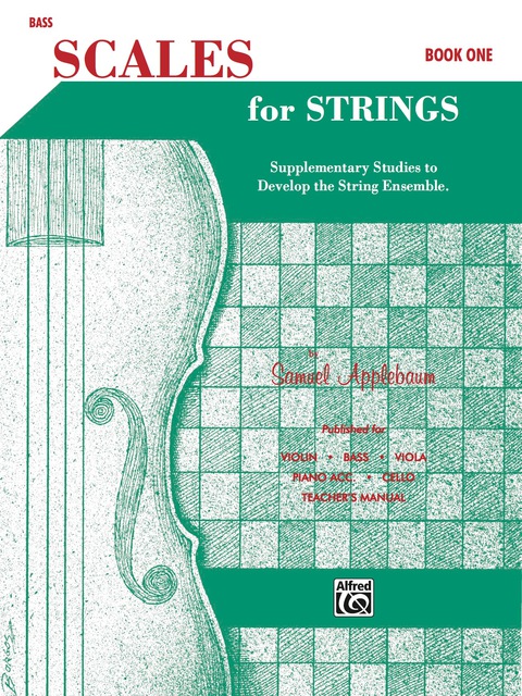 Cover image for book Scales for Strings - String Bass, Book I: Supplementary Studies to Develop the String Ensemble