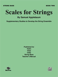 Cover image: Scales for Strings, Book II: Supplementary Studies to Develop the String Ensemble 1st edition 9780769232119