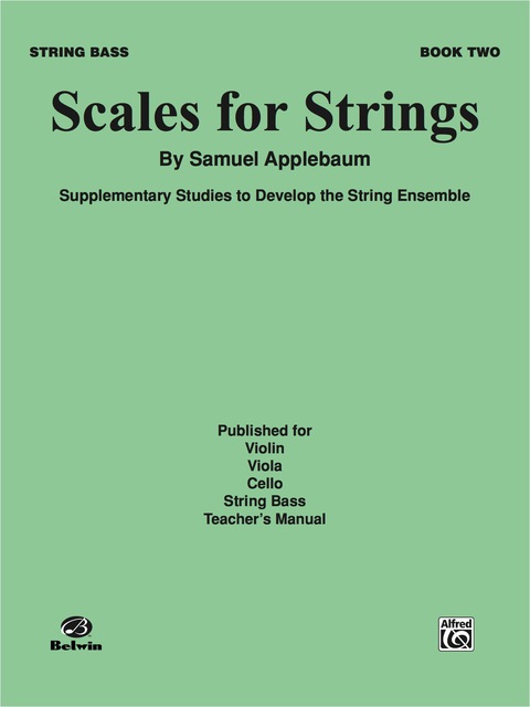 Cover image for book Scales for Strings, Book II: Supplementary Studies to Develop the String Ensemble