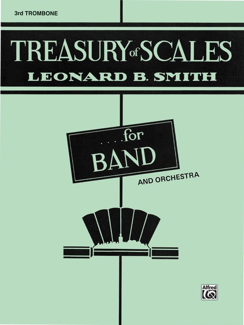 Cover image for book Treasury of Scales for Band and Orchestra: 3rd Trombone Part
