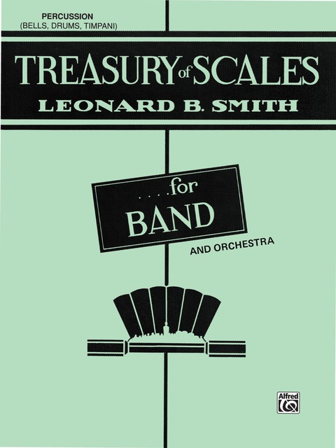 Cover image for book Treasury of Scales for Band and Orchestra: Percussion Part
