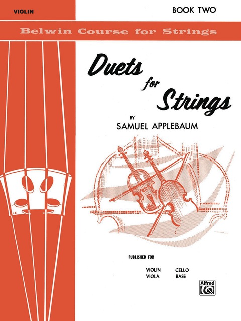 Cover image for book Duets for Strings for Violin, Book II