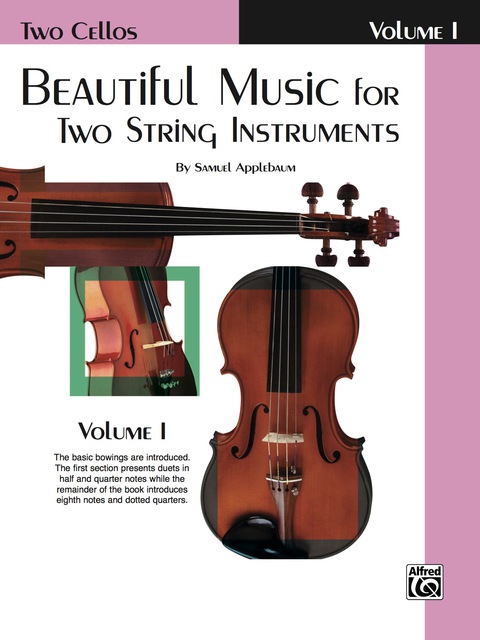 Cover image for book Beautiful Music for Two String Instruments, Book I: For Two Cellos