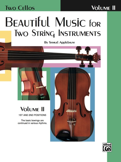 Cover image for book Beautiful Music for Two String Instruments, Book II for Two Cellos