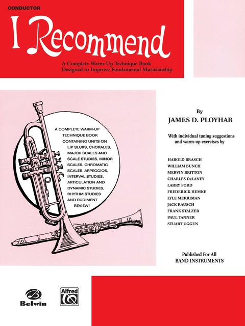 Cover image for book I Recommend: Conductor or Piano Part