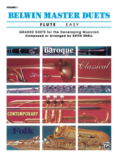 Cover image for book Belwin Master Duets (Flute), Easy Volume 1