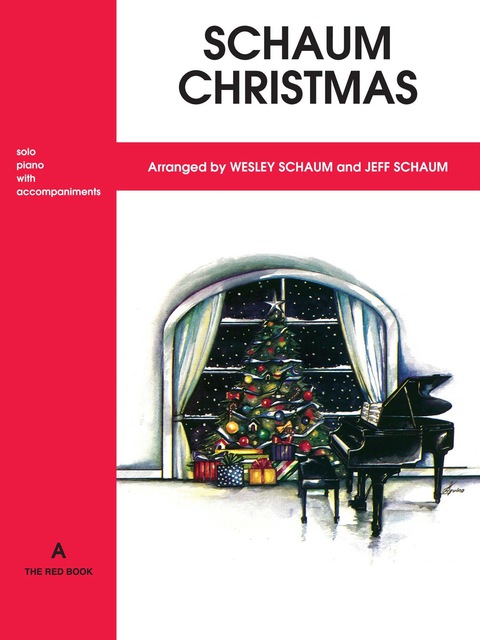 Cover image for book Schaum Christmas, A: The Red Book: For Piano