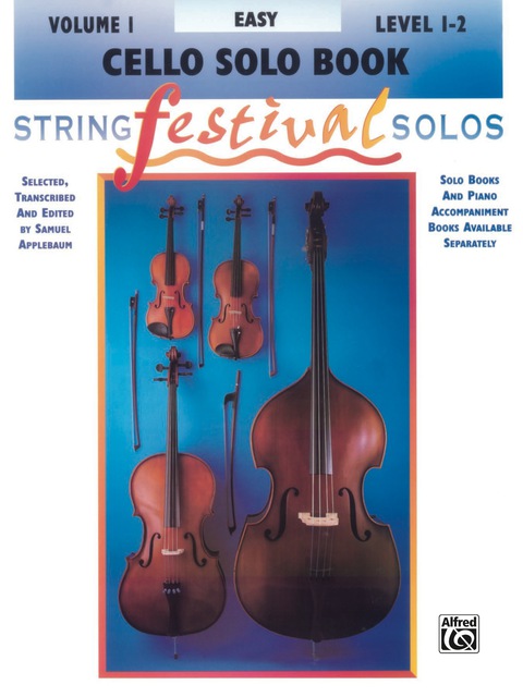 Cover image for book String Festival Solos - Cello, Volume I: Cello Solos