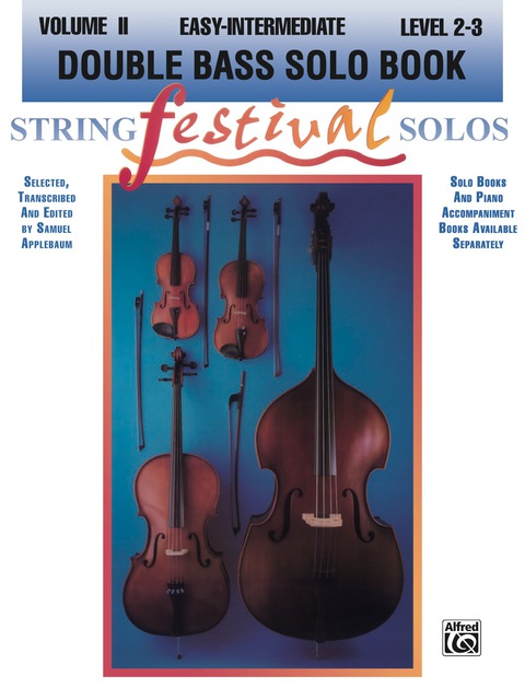 Cover image for book String Festival Solos, Volume 2: Double Bass Solo, Levels 2-3