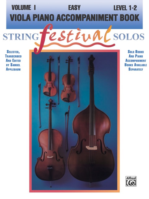 Cover image for book String Festival Solos - Viola, Volume I: Piano Accompaniment