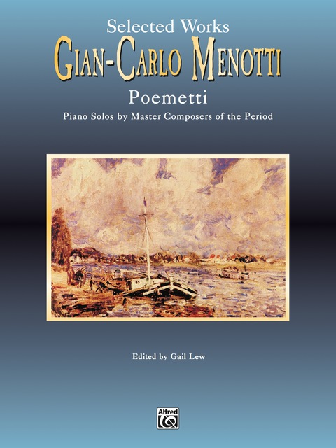 Cover image for book Poemetti: Intermediate to Late Intermediate Piano Collection
