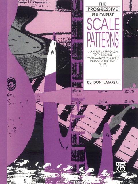 Cover image for book Scale Patterns: A Visual Approach to the Scales Most Commonly Used in Jazz, Rock and Blues for Guitar