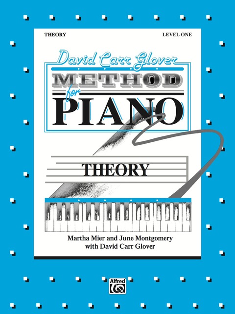 Cover image for book David Carr Glover Method for Piano: Theory, Level 1