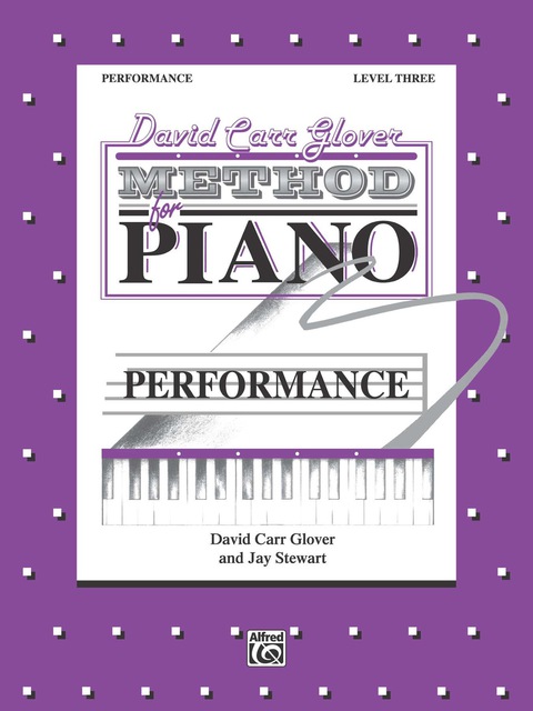 Cover image for book David Carr Glover Method for Piano: Performance, Level 3