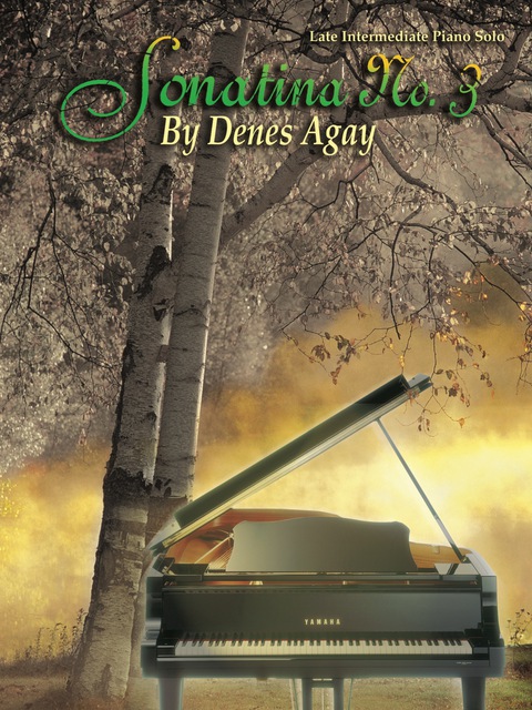 Cover image for book Sonatina No. 3: Late Intermediate Piano Solo