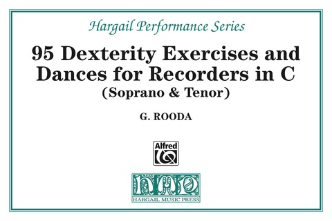 Cover image for book Finger Dexterity Exercises and Pieces for C Recorders