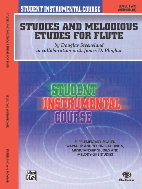 Cover image for book Student Instrumental Course: Studies and Melodious Etudes for Flute, Level 2