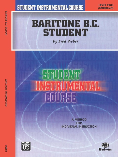 Cover image for book Student Instrumental Course: Baritone (B.C.) Student, Level 2