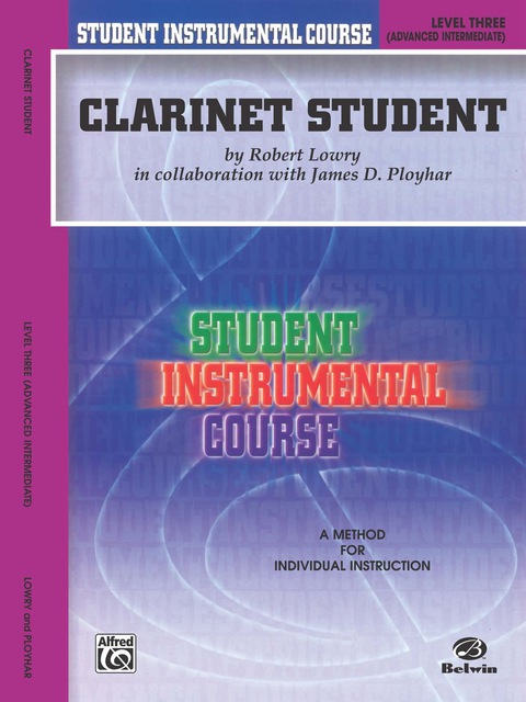 Cover image for book Student Instrumental Course: Clarinet Student, Level 3