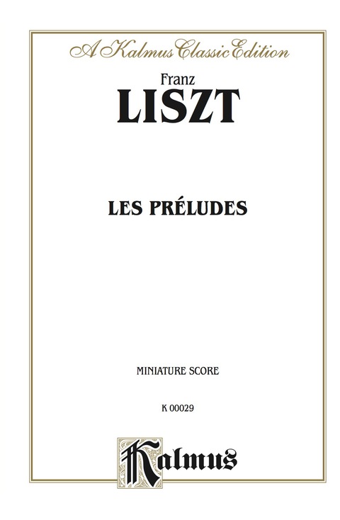 Cover image for book Les Preludes: Full Orchestra (Miniature Score)