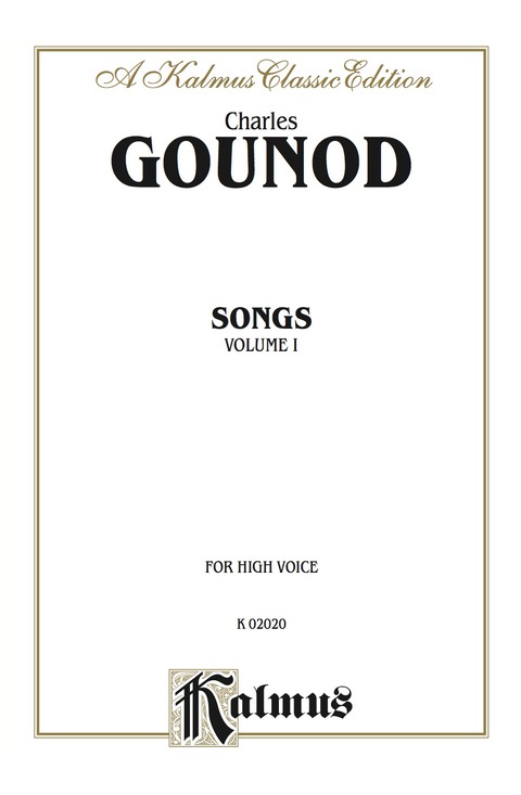 Cover image for book Songs, Volume I: For High Voice