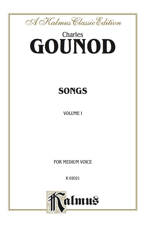 Cover image for book Songs, Volume I: For Medium Voice