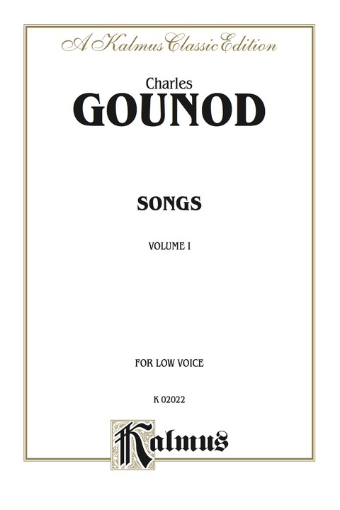 Cover image for book Songs, Volume I: For Low Voice