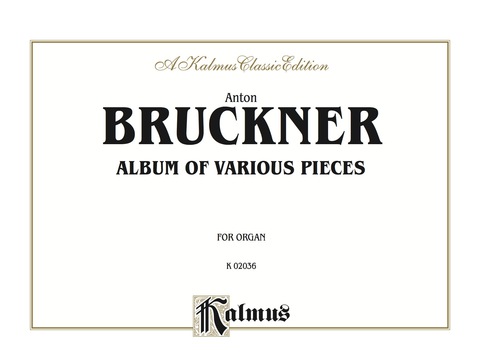 Cover image for book Album of Various Pieces: For Organ