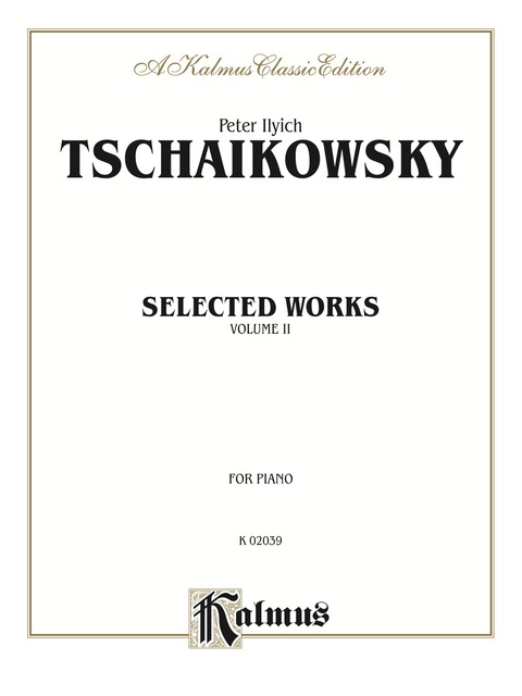 Cover image for book Selected Works, Volume II: For Piano