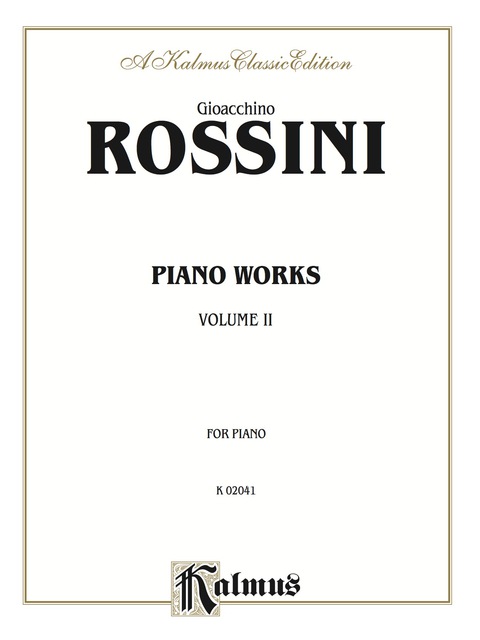Cover image for book Piano Works, Volume II