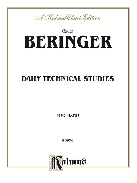 Cover image for book Daily Technical Studies for Piano