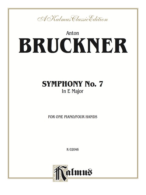 Cover image for book Symphony No. 7 in E Major: Piano Duet (1 Piano, 4 Hands)