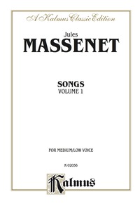 Cover image: Songs, Volume I: For Medium/Low Voice 1st edition 9780769270357